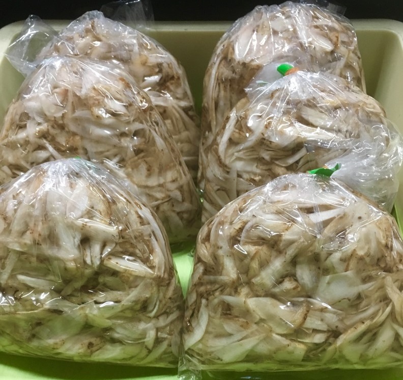 【出荷情報】久住産のごぼう(ひぐらし茶屋)