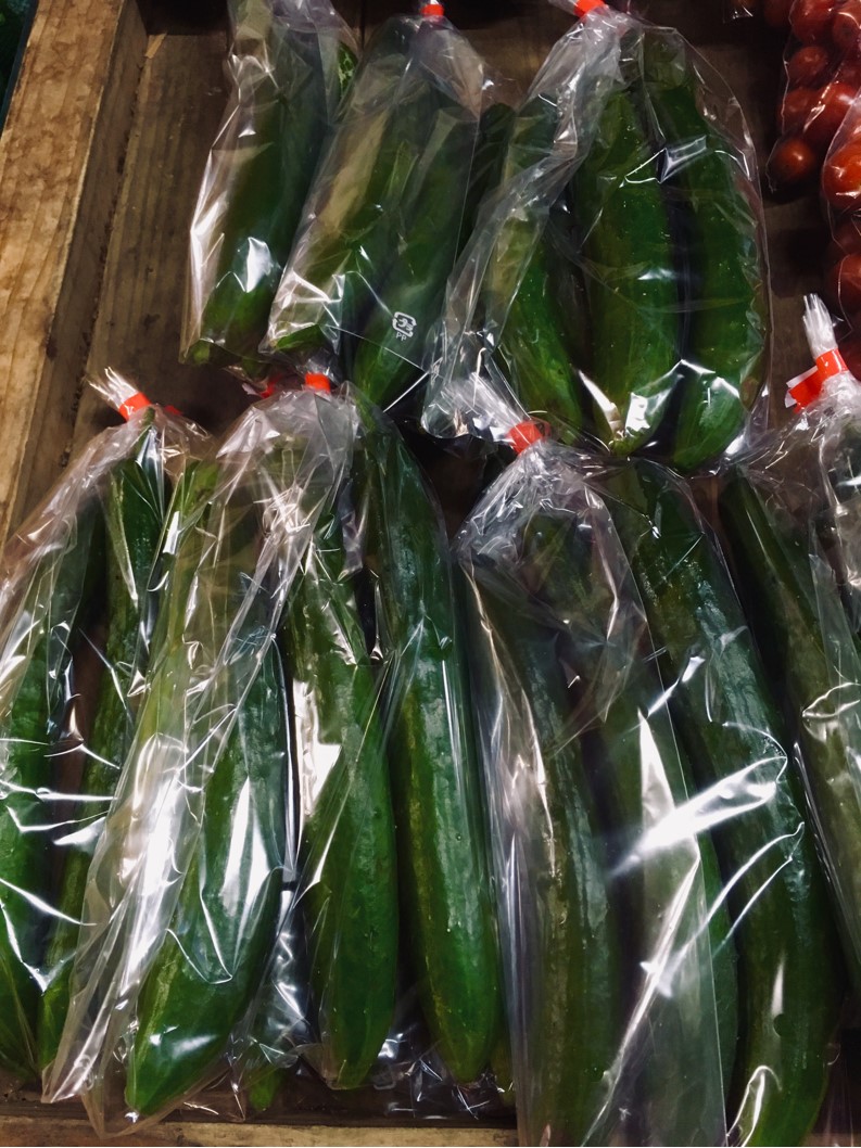 【出荷情報】キュウリ(ひぐらし茶屋)